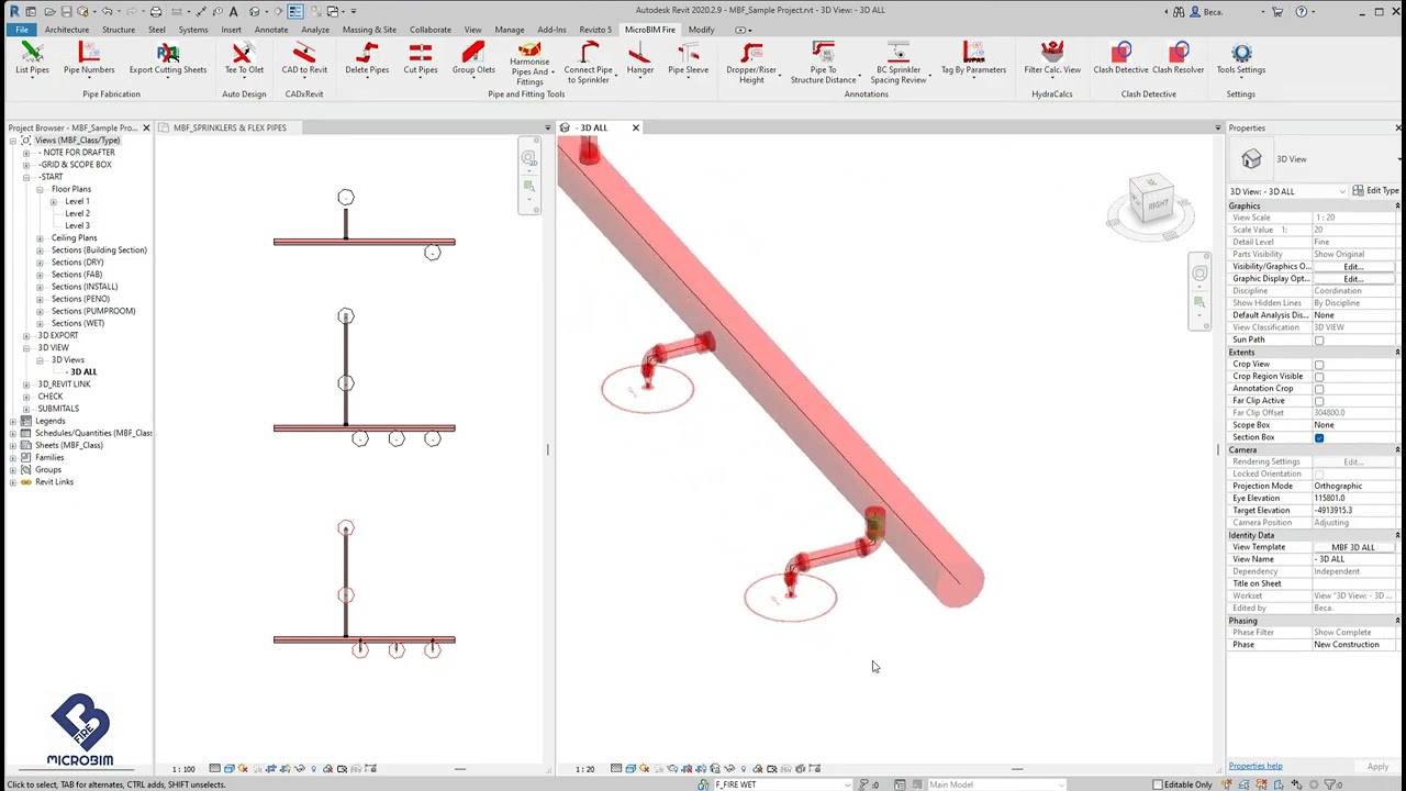 fire sprinklers
